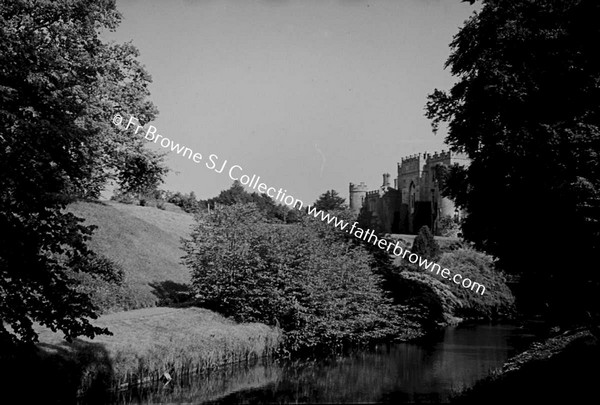 BIRR CASTLE  FROM RIVER BANK